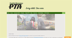 Desktop Screenshot of franklinpta.org